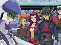 The Battle for the Future! Meklord Emperor Skiel vs Red Nova Dragon (Sub)